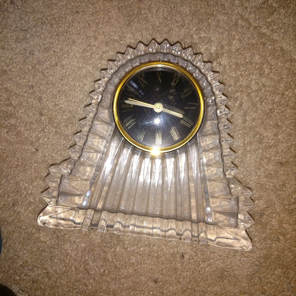 Glass clock
